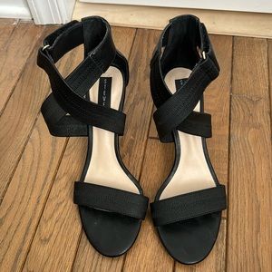 STEVEN by Steve Madden black heeled sandals